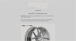 Desktop Screenshot of oemswheels.com